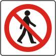 No pedetrians symbol