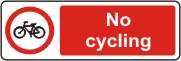 No cycling