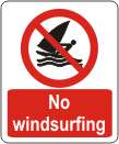 No wind surfing
