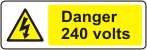 Danger 240 volts
