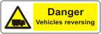 Danger Vehicles reversing