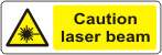 Caution Laser beam