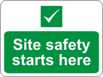 Site safety starts here