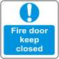 Fire door keep closed