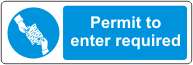 Permit to enter required