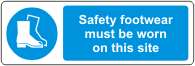 Safety footwear must be worn on this site