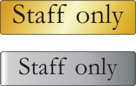 Staff only