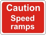 Caution Speed ramps