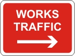 Works traffic (arrow right)