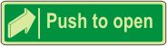 Push to open