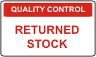 Returned Stock
