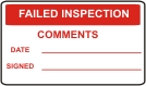 Failed Inspection